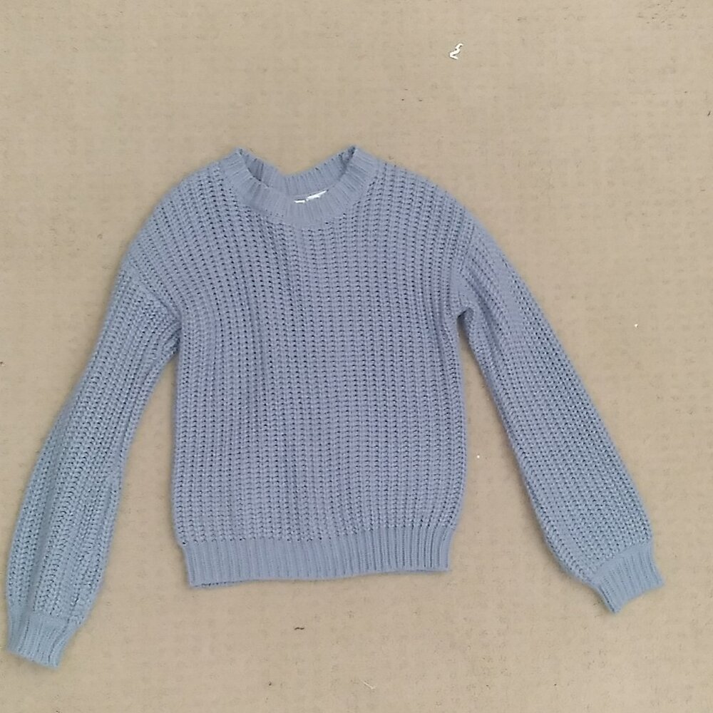 Blue Knit Sweater